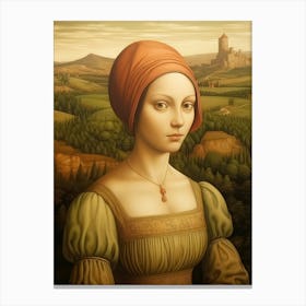 Lady Of The Valley Canvas Print