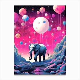 Elephant In The Sky 1 Canvas Print