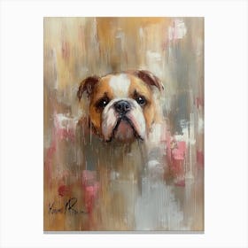 Bulldog Stampe su tela