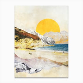 A Tale of Water and Sand Canvas Print