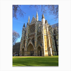 Westminster Abbey, London, England Canvas Print