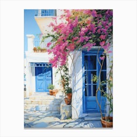 Blue Doors 2 Canvas Print