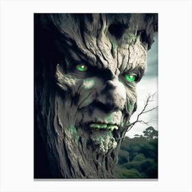 Tree Monster Canvas Print