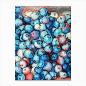 Blueberry Classic 3 Fruit Canvas Print