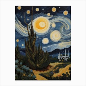 Starry Night 89 Canvas Print