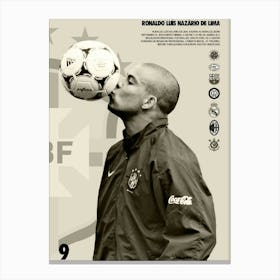 Ronaldo De Lima Canvas Print