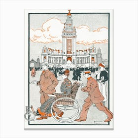 Pan American Exposition (1901), Edward Penfield Canvas Print