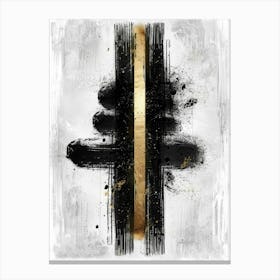 Black And Gold Canvas Print 34 Canvas Print