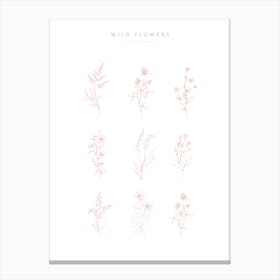 Wild Flowers Canvas Print