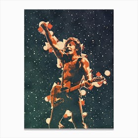 Bruce Springsteen 8 Canvas Print