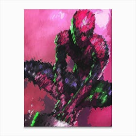 Spider-Man - Abstract Painting Canvas Print