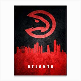 Atlanta Hawks Canvas Print