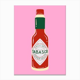 Tabasco Hot Sauce Canvas Print