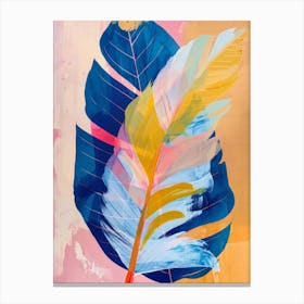 Tropical Leaf 1 Canvas Print