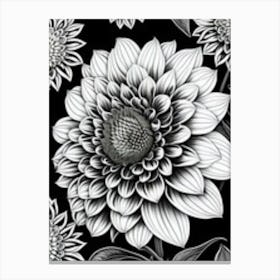 Dahlia 3 Canvas Print