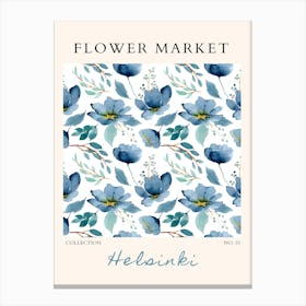 Flower Market 24 Canvas Print