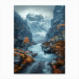 Fjords Of Norway 7 Canvas Print