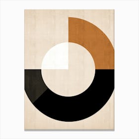 Nostalgic Nuances; Mid Century Shapes Canvas Print