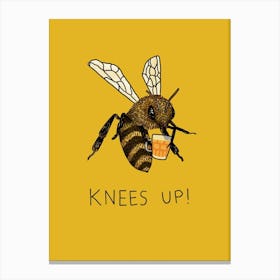 Bees Knees Up Canvas Print