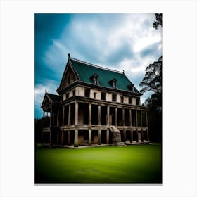 Abandoned Mansion Canvas Print