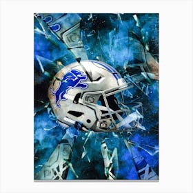 Detroit Lions 4 Canvas Print