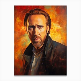 Nicolas Cage (2) Canvas Print