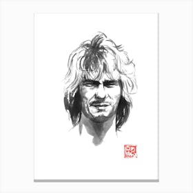 Patrick Swayze Canvas Print