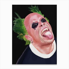 Keith Flint of The Prodigy Canvas Print