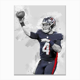 Taylor Heinicke Atlanta Falcons Canvas Print