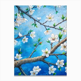 Blossoming Cherry Tree 2 Canvas Print