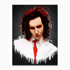 Marilyn Manson Canvas Print