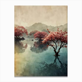 Cherry Blossoms 4 Canvas Print