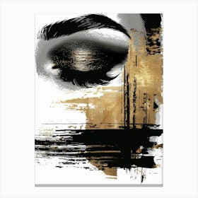 Gold Eye Canvas Print