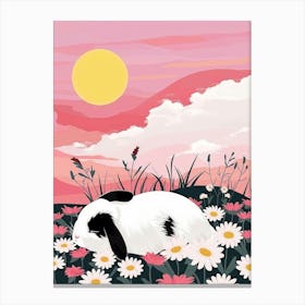Bunny In The Meadow 1 Canvas Print