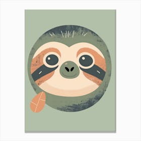 Sloth 8 Canvas Print