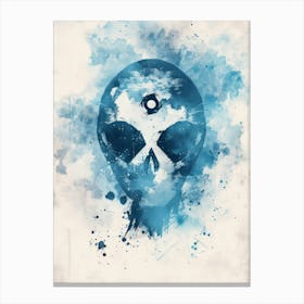 Alien Skull Canvas Print