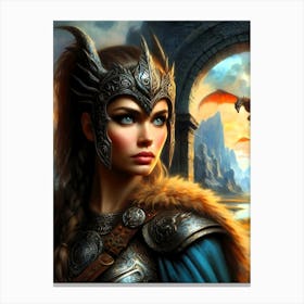 Mystical Fantasy Illustration 157 Canvas Print