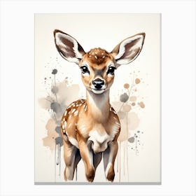 Fawn Canvas Print