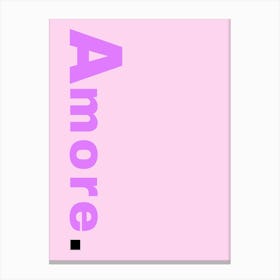 Amore 3 Canvas Print