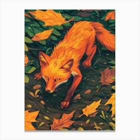 Autumn Fox Canvas Print