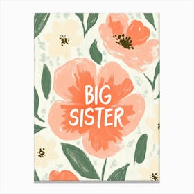 Big Sister Canvas Print