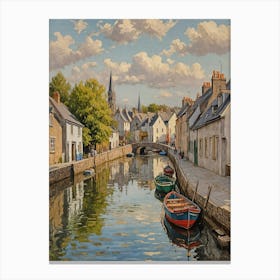 Canal no1 Canvas Print