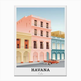 Havana, Cuba Travel Canvas Print