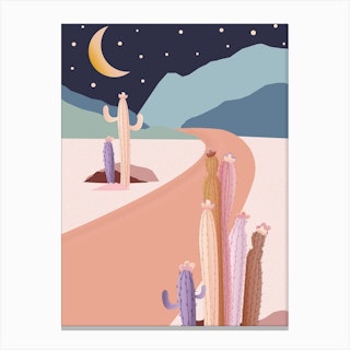 Sweet Desert Escape Canvas Print