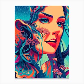 Ethereal Girl Canvas Print