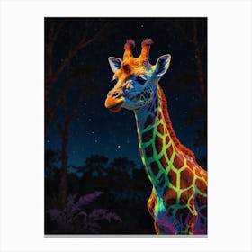 Giraffe Canvas Art 5 Canvas Print