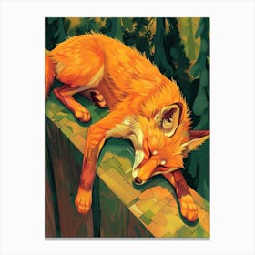 Red Fox 18 Canvas Print