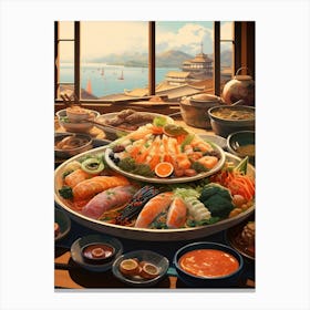 Asian Food 7 Canvas Print