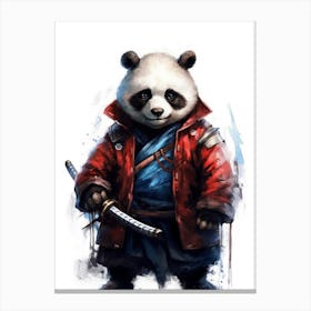 Panda Bear 33 Canvas Print