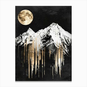 Gold Mountain Canvas Print Canvas Print